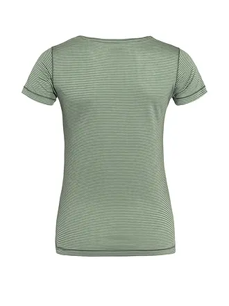 FJÄLLRÄVEN | T-shirt da donna Abisko Cool W | hellgrün